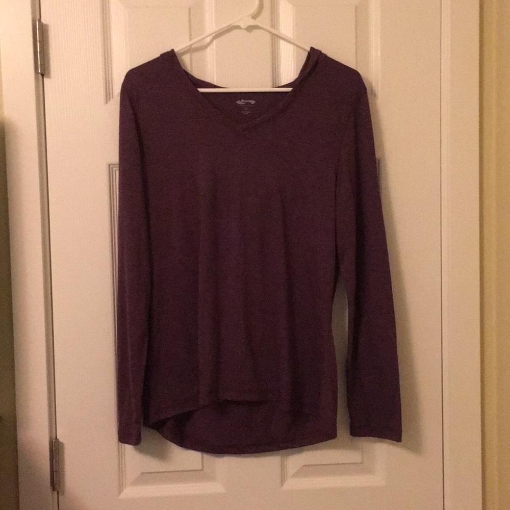 Purple Athletic Shirt